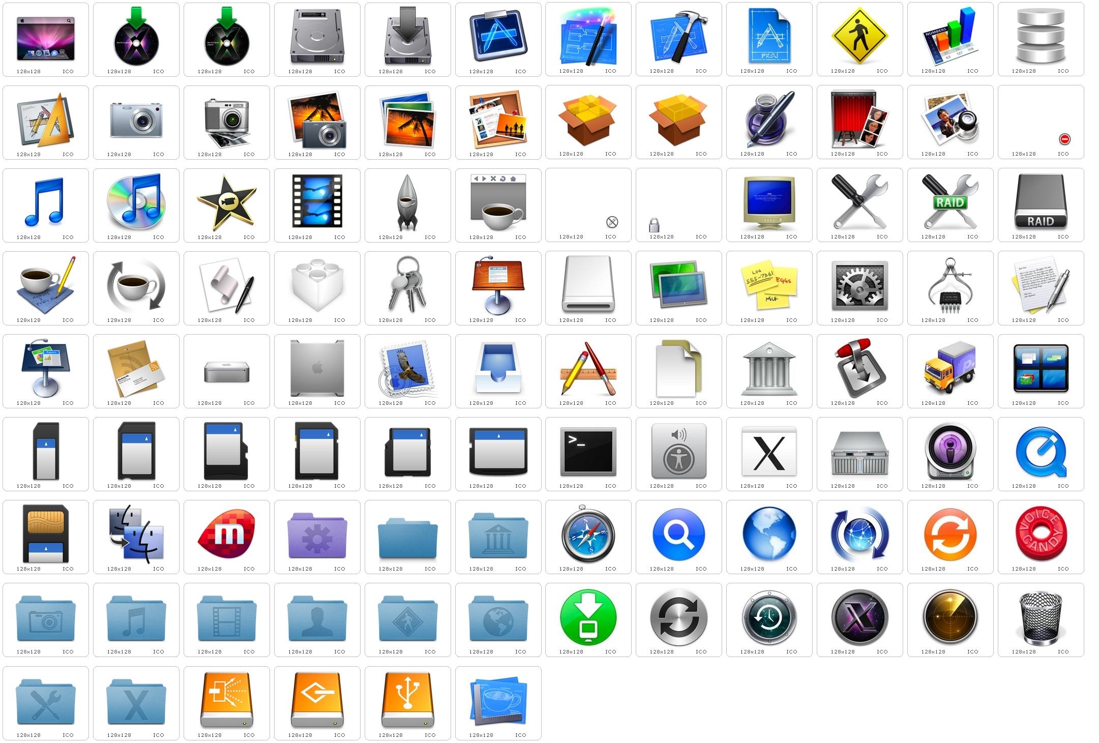 icons pack for rocketdock
