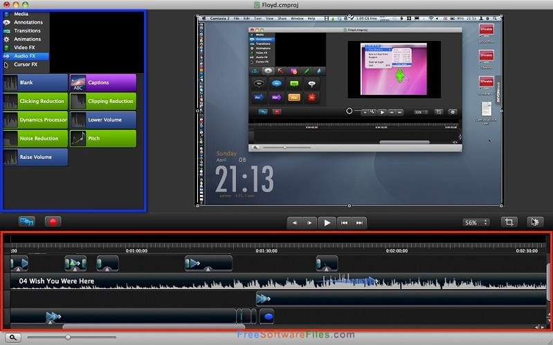 Camtasia software, free download